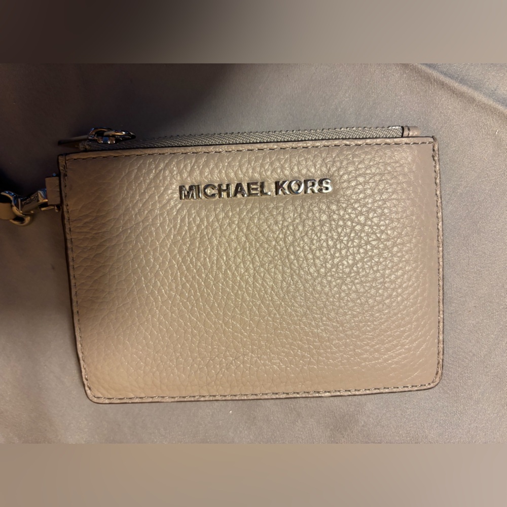 Michael Kors Gray Small Wallet/Wristlet